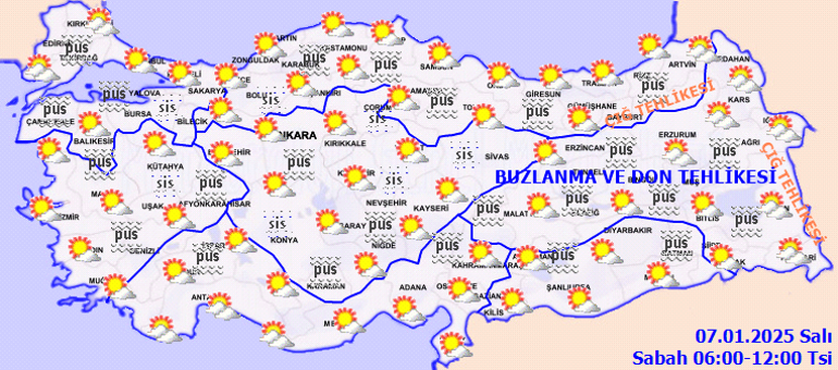 hava durumu tahminleri il il 7 ocak 2025 yarin hava nasil olacak istanbulda rl3hrth3