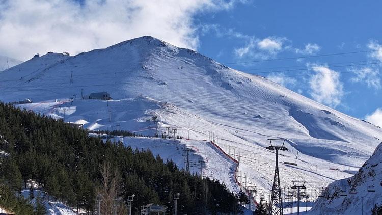 kayak merkezleri kar kalinligi guncel durum ocak 2025 palandoken kartalkaya uludag erciyes sarikamis