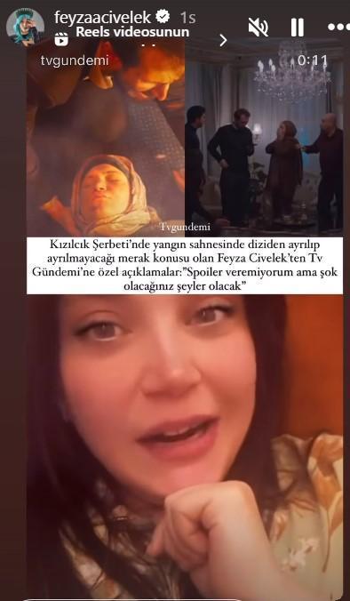 kizilcik serbeti nilay oldu mu feyza civelek kizilcik serbeti dizisinden ayriliyor mu akillarda soru QvpWMNjR