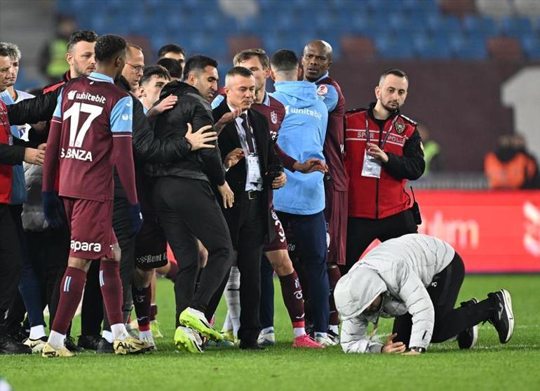 trabzonspor alanyaspor maci sonrasi kavga mac sonu sok suclamalar provokatorherkese kufur eden biri FEzYQiFU