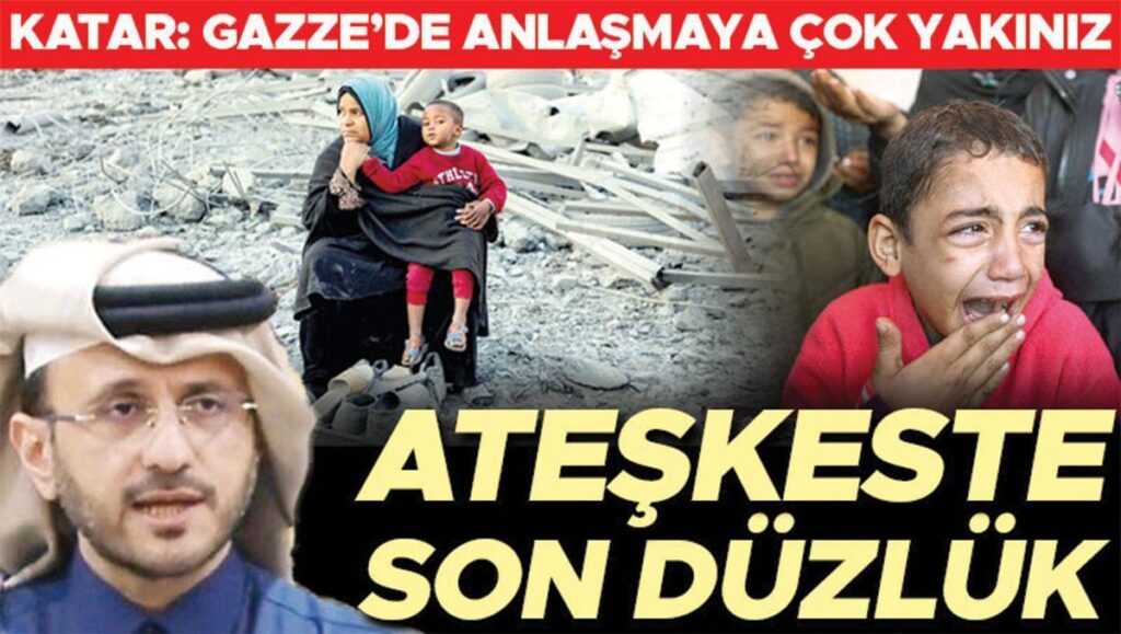 ateskeste son duzluk katar gazzede anlasmaya cok yakiniz HOB2yxEZ