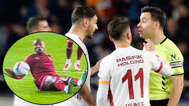 hatayspor galatasaray macinda penalti tartismasi yabanci var cagirmadi