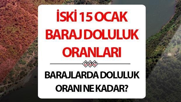 iski istanbul baraj doluluk orani 15 ocak gozler iski baraj doluluk orani yuzdesinde c3hLkO4g