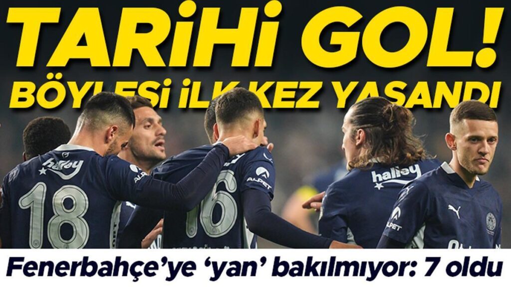 konyaspor fenerbahce macinda tarihi gol super ligde boylesi ilk kez yasandi DAnlIzF6