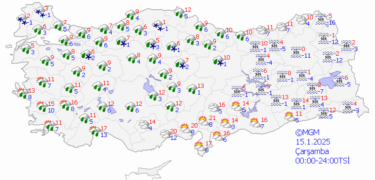 son dakika hava durumu tahminleri il il yarin 15 ocak hava nasil olacak HjXIUnN5