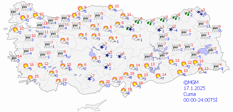 son dakika hava durumu tahminleri il il yarin 17 ocak hava nasil olacak XEYCjDuA