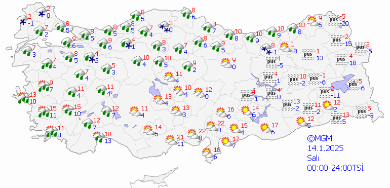 son dakika kar yagisi uyarisi meteoroloji hava durumu tahminlerini il il yayinladi yarin nIlLQisn