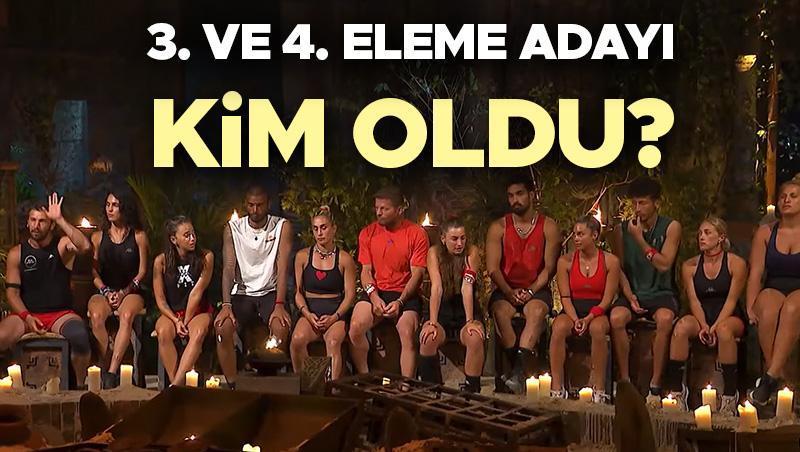 survivor 3 ve 4 eleme adayi kim oldu 14 ocak 2025 dun aksam Y6cXFjYy