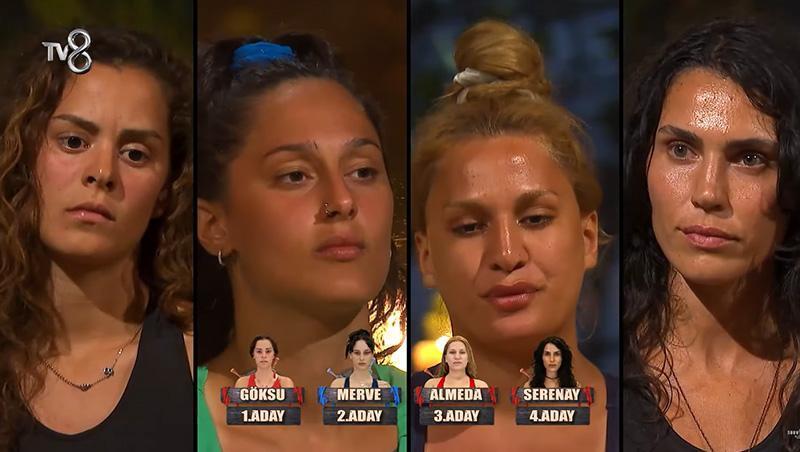 survivor 3 ve 4 eleme adayi kim oldu 14 ocak 2025 dun aksam byPkPLdT