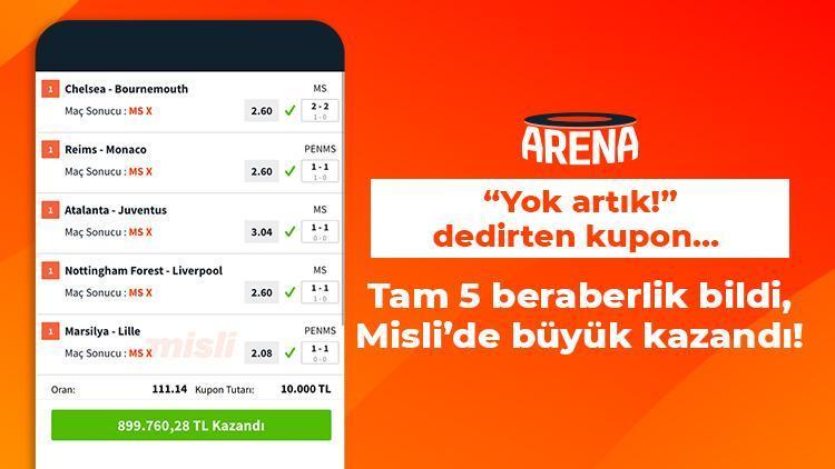 yok artik dedirten kupon tam 5 beraberlik bildi mislide buyuk kazandi 23amgSEy