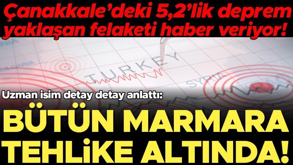 canakkaledeki 52 buyuklugunde deprem yaklasan felaketi haber veriyor butun marmara tehlike altinda MPYK9JDG