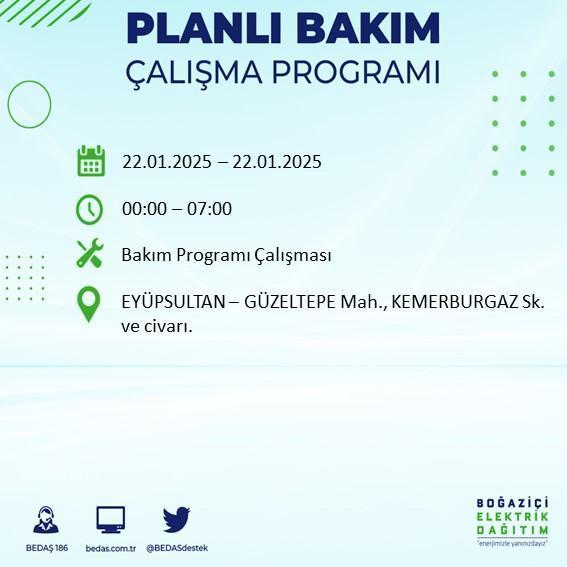 elektrik kesintisi istanbul ayedas bedas sorgulama ekrani 22 ocak istanbulda elektrikler ne zaman saat kacta Oi2SDGJB