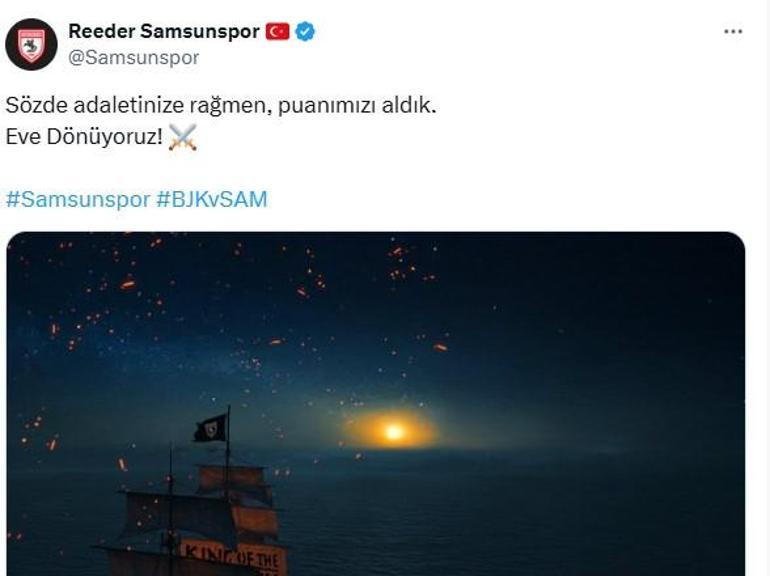 samsunspordan besiktas maci sonrasi tepkili paylasim 0 tXVJQGQR