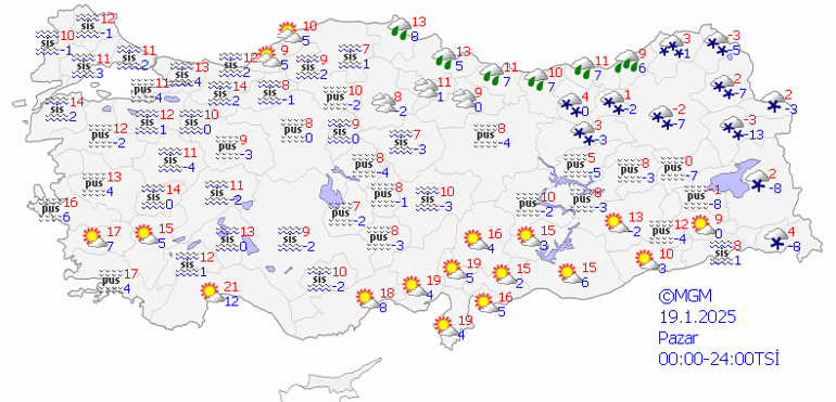 son dakika hava durumu tahminleri il il yarin 19 ocak hava nasil olacak UPyJ5eA1