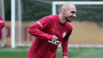 ahmed kutucu galatasarayda ilk idmanina cikti sara mujdesi YlCDRnxG