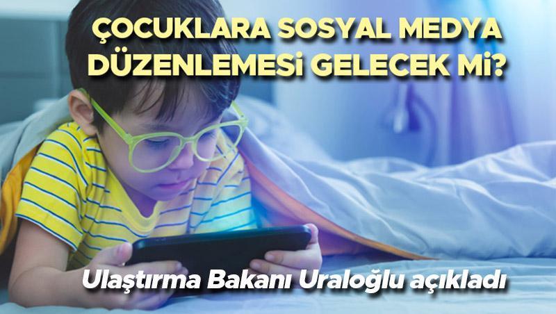 ÇOCUKLARA SOSYAL MEDYA YASAĞI GELECEK Mİ SON DAKİKA | 16 yaş altına sosyal medya kullanımı kısıtlanacak mı, kullanabilir mi? Yeni düzenleme neler olacak? Bakan Uraloğlu yanıt verdi! 1 cocuklara sosyal medya yasagi gelecek mi son dakika 16 yas altina sosyal medya F64pE5B3