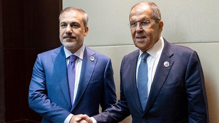 disisleri bakani hakan fidan ile lavrov arasinda suriye gorusmesi