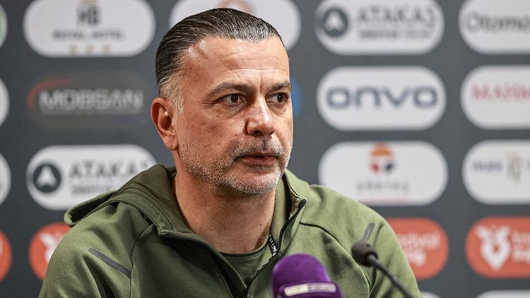 hatayspor teknik direktoru murat sahin basit savunma hatalariyla 3 golle maglup olduk M8lh1ftP