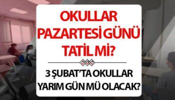 pazartesi gunu okullar yarim gun mu 3 subat pazartesi gunu okullar yarim gun mu 26yxmvjH