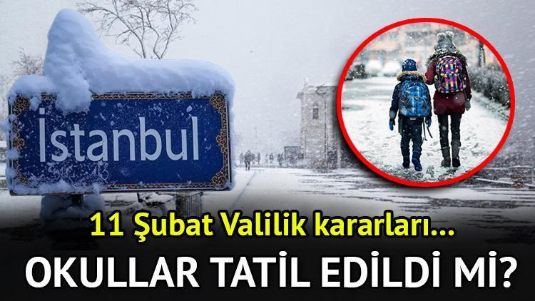 11 Şubat okullar tatil mi? 11 Şubat Salı günü okulların tatil edildiği iller açıklandı mı? AKOM'dan son dakika İstanbul için uyarı! 1 11 subat okullar tatil mi 11 subat sali gunu okullarin tatil edildigi iller aciklandi