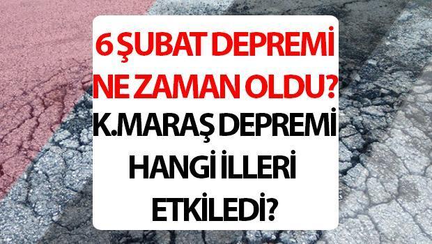 6 Şubat depremi ne zaman oldu, hangi illerde? Kahramanmaraş depremi hangi tarihte oldu? İşte 6 Şubat depremi detayları 1 6 subat depremi ne zaman oldu hangi illerde kahramanmaras depremi hangi tarihte oldu iste 7GL5sr7z
