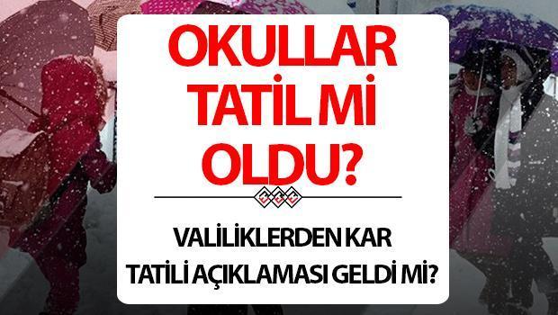 BUGÜN OKULLAR TATİL Mİ 5 ŞUBAT 2025 SON DAKİKA | Nevşehir, Sivas ve Kayseri'de bugün okullar tatil edildi mi, valilikten kar tatili açıklaması geldi mi? İşte kar tatili olan il ve ilçeler! 1 bugun okullar tatil mi 5 subat 2025 son dakika nevsehir sivas ve kayseride LJXlRRbS