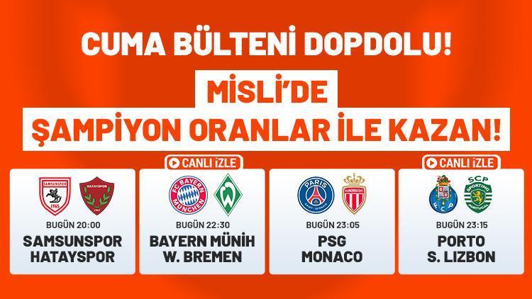 cuma gunu bultende 4 kritik mac var 2 macin canli yayini ve sampiyon oranlar avVUHtCb