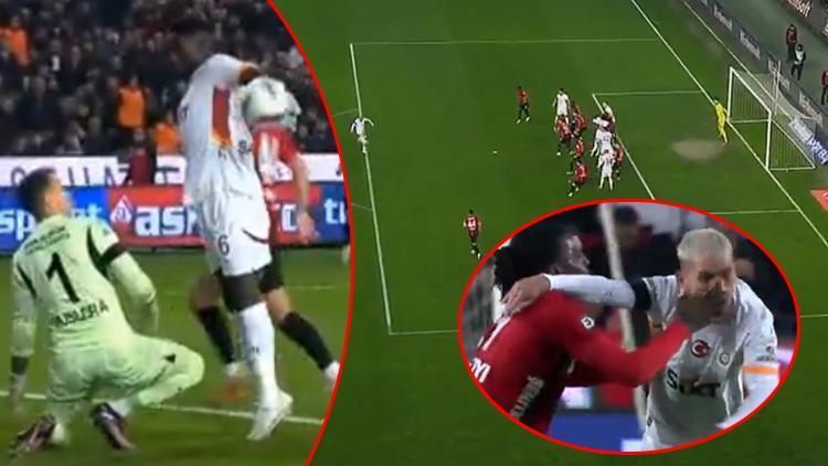 gaziantep fk galatasaray macinda tartismali pozisyonlar ofsayt penalti kirmizi kart hakem kadir saglamin ItTKaZvL
