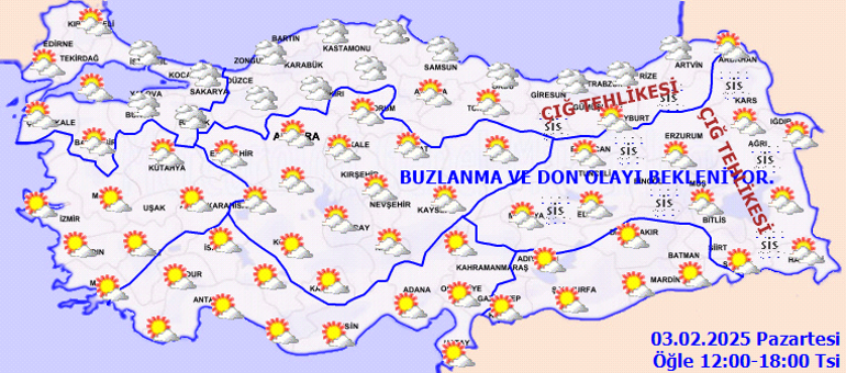 Hava durumu tahminleri il il (İstanbul, Ankara, İzmir) | Bugün (3 Şubat) hava nasıl olacak? İstanbul'da kar ve yağmur var mı? Meteoroloji kar yağışı için tarih verdi! 4 hava durumu tahminleri il il istanbul ankara izmir bugun 3 subat hava nasil BLahRNV8