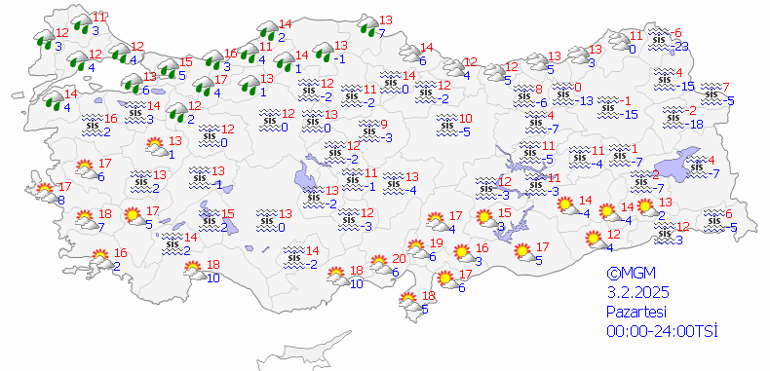 Hava durumu tahminleri il il (İstanbul, Ankara, İzmir) | Bugün (3 Şubat) hava nasıl olacak? İstanbul'da kar ve yağmur var mı? Meteoroloji kar yağışı için tarih verdi! 1 hava durumu tahminleri il il istanbul ankara izmir bugun 3 subat hava nasil MCjQHRvf
