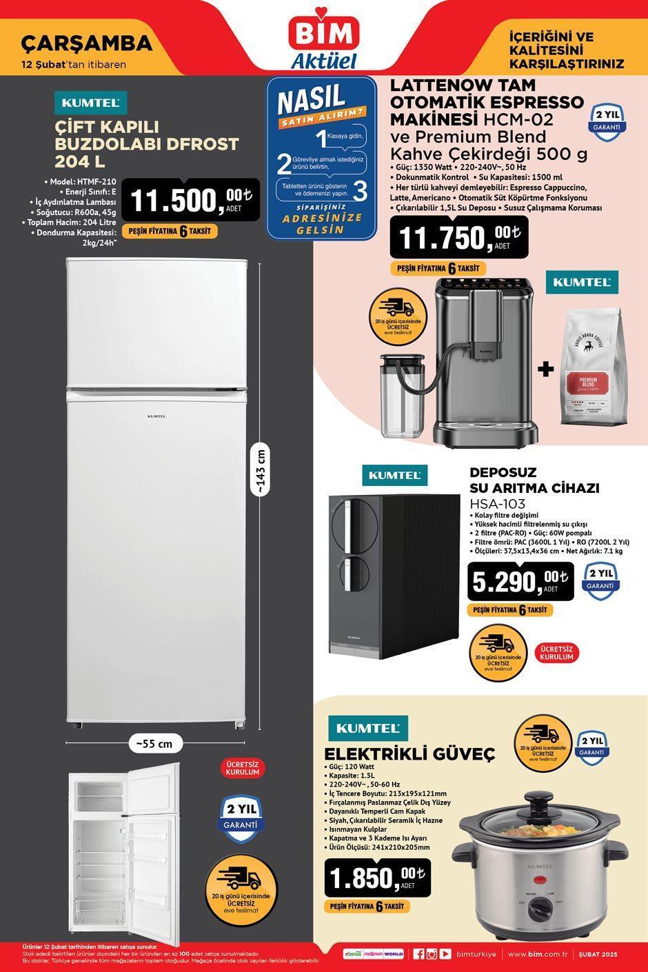 SEVGİLİLER GÜNÜ ÖZEL! BİM AKTÜEL 11-12-14 ŞUBAT 2025 KATALOĞU || Bu hafta bim'e gelecek ürünler neler? Bim Koşu Bandı, Full otomatik Kahve Makinesi Getiriyor 6 sevgililer gunu ozel bim aktuel 11 12 14 subat 2025 katalogu bu hafta bime gelecek d49M4jGh