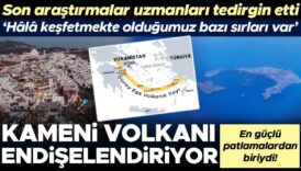 son arastirmalar uzmanlari tedirgin etti santorinideki kameni volkani endiselendiriyor en guclu patlamalardan biriydi h l O4SwiiJa