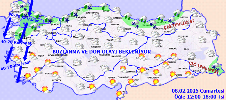 SON DAKİKA HAVA DURUMU TAHMİNLERİ İL İL 8 ŞUBAT 2025 | Yarın hava nasıl olacak? Hafta sonu yağmur ve kar yağacak mı? Meteoroloji'den 4 ile kuvvetli yağış uyarısı! 4 son dakika hava durumu tahminleri il il 8 subat 2025 yarin hava nasil BFEm6LpC