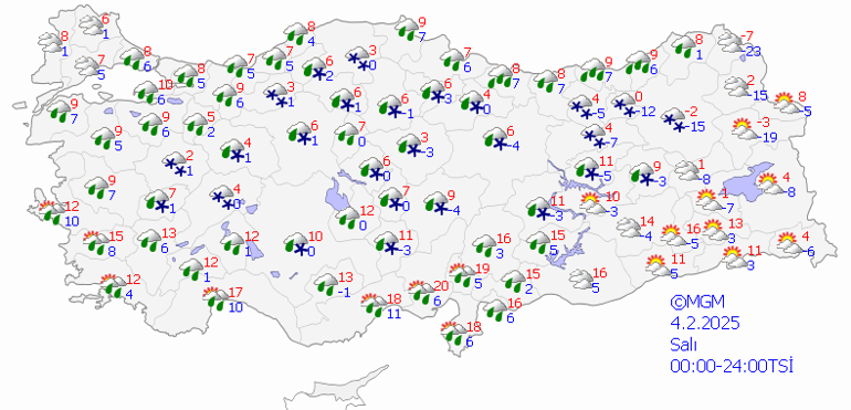 SON DAKİKA HAVA DURUMU TAHMİNLERİ İL İL | Yarın (4 Şubat) hava nasıl olacak? Ankara ve İstanbul'a kar ne zaman yağacak, kar yağacak mı? Meteoroloji ve AKOM tarih vererek uyardı! 1 son dakika hava durumu tahminleri il il yarin 4 subat hava nasil olacak QCf6fmnV