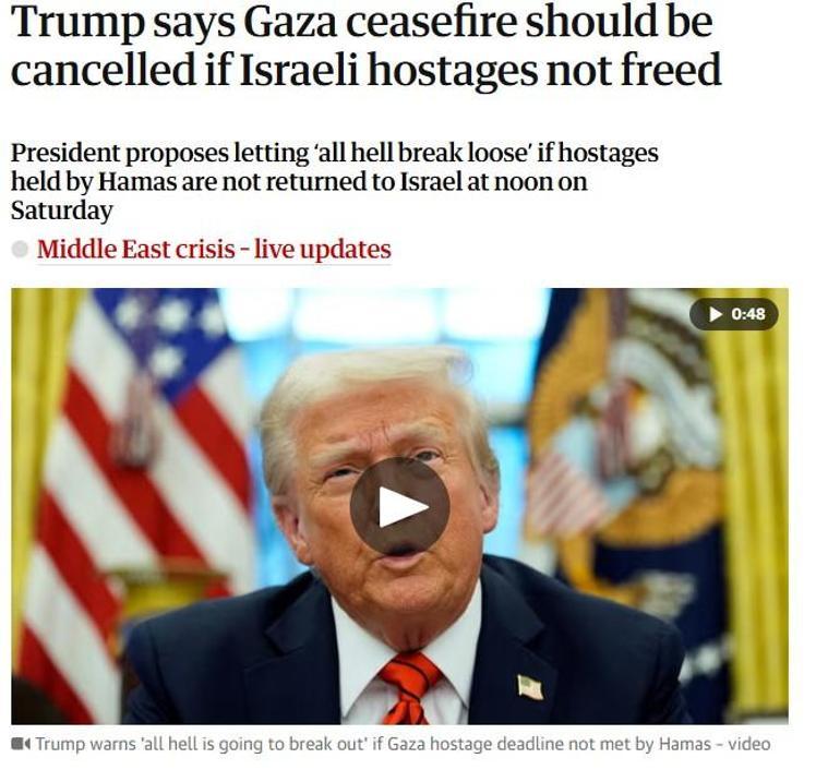 son dakika trump hamasi tehdit edip sure verdi israil teyakkuza gecti izinler iptal takviye GgbnPPUw