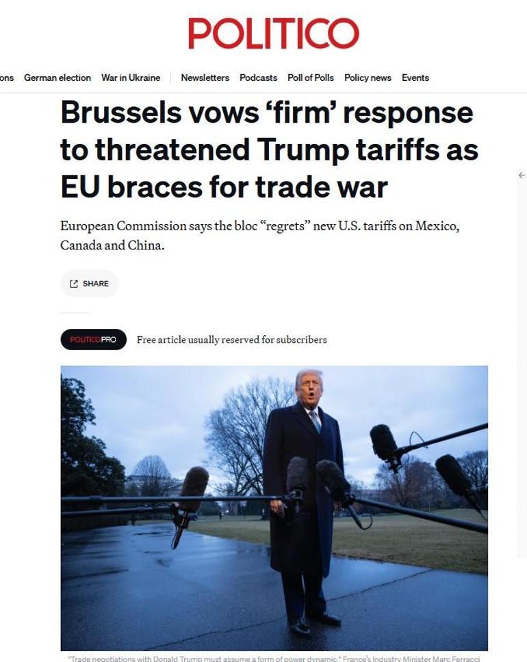 Ticaret savaşı alevleniyor! Trump 'Avrupa Birliği çizgiyi aştı' dedi, AB'nin cevabı sert oldu... 2 ticaret savasi alevleniyor trump avrupa birligi cizgiyi asti dedi abnin cevabi sert oldu 1 kWsRVd3K