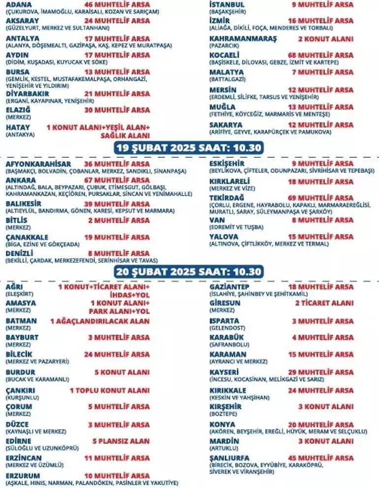 TOKİ ARSA SATIŞI 2025 TARİHLERİ VE ÖDEME TAKVİMİ || TOKİ arsa satışı ne zaman, hangi illerde olacak? Peşin ödemelerde yüzde 15 indirim fırsatı! 3 toki arsa satisi 2025 tarihleri ve odeme takvimi toki arsa satisi ne zaman sOXbv44p