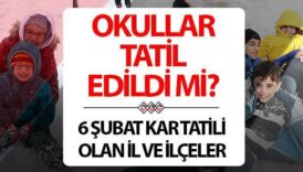 yarin okullar tatil mi 6 subat son dakika kar tatili haberleri sivas ordu gumushane zFIOXQ3T