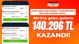 ayni maclara farkli tahminlerle iki ayri kupon yapti 905te gelen gollerle 140206 tl kazandi p7kQjrCb