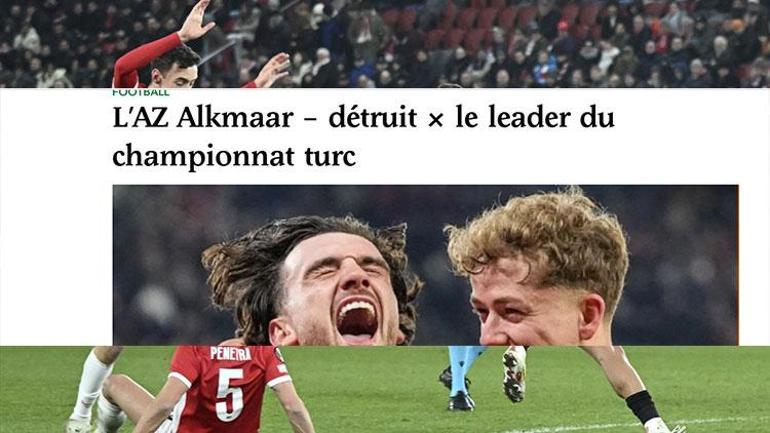 Az Alkmaar Galatasaray maçı Hollanda'da manşet oldu! 'Yerle bir etti' 5 az alkmaar galatasaray maci hollandada manset oldu yerle bir etti 4 SpDXXs2v