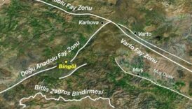 bingoldeki deprem korkuttu uc fay zonunun kesistigi yerde bulunuyor 160 kilometre uzunluga sahip hatta CjNQFjkR