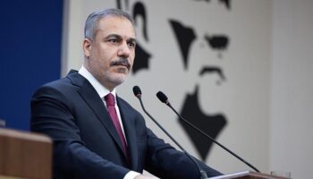 disisleri bakani hakan fidandan kritik mesajlar iki devletli cozum barisa giden tek yol DiZ1Ae9D