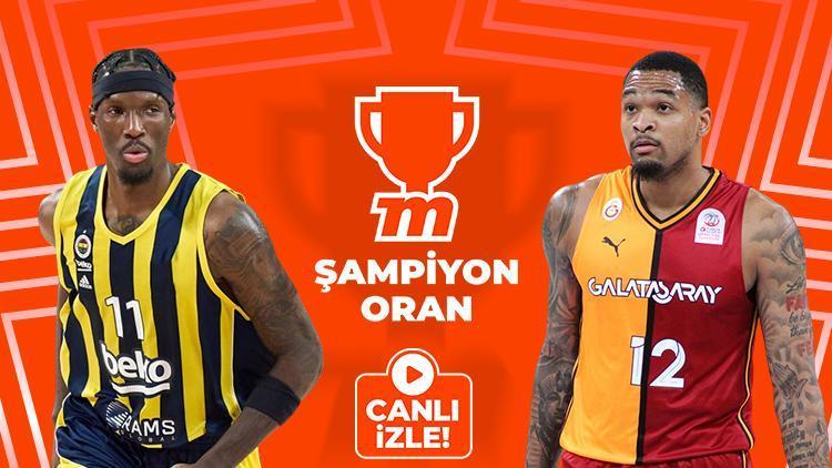 fenerbahce beko ile galatasarayin karsilasacagi dev mac canli yayin ve sampiyon oranlar mislide TUDTNMne