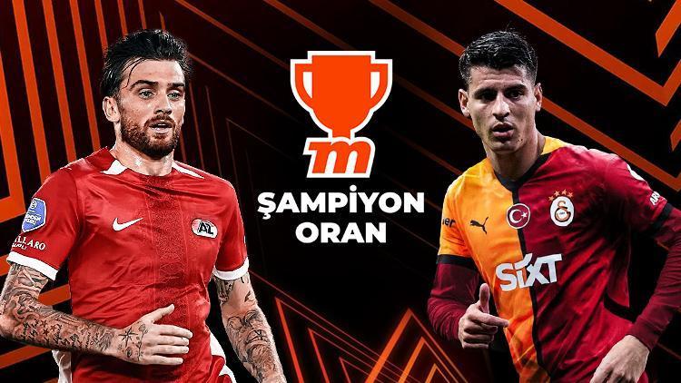 galatasaray az alkmaar deplasmaninda tur icin avantaj pesinde kritik mac sampiyon oranlar ile mislide
