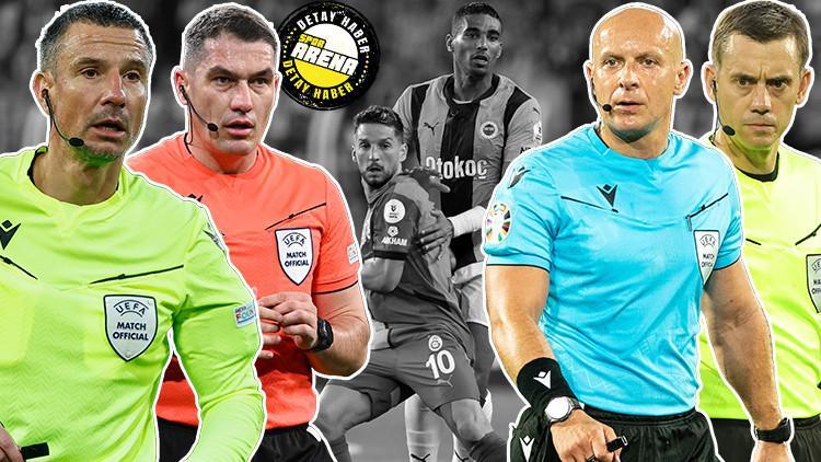 galatasaray fenerbahce derbisinde hangi yabanci hakem sahaya cikacak turpin marciniak vincic ve kovacs b97pf413