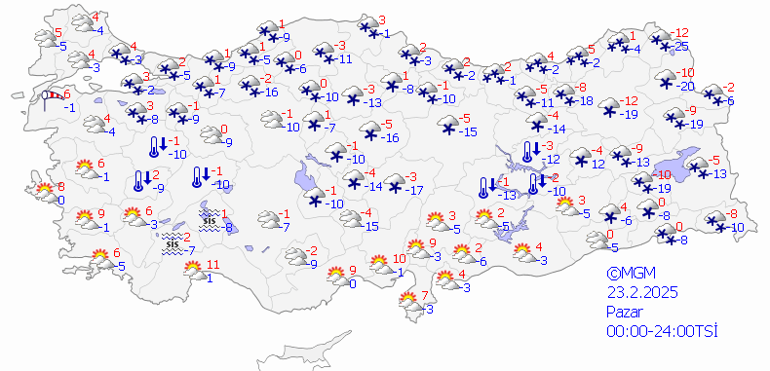 HAVA DURUMU TAHMİNLERİ İL İL 22-23 ŞUBAT 2025 | Yarınki hava durumu nasıl olacak? Hafta sonu Kar yağacak mı, İstanbul'da kar var mı? Meteoroloji'den sarı kodlu alarm! 2 hava durumu tahminleri il il 22 23 subat 2025 yarinki hava durumu nasil olacak 2qlRm9vu