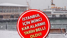 istanbul icin ikinci kar alarmi meteoroloji tarih verdi 3 gun surecek istanbula kar OWYrVBXc