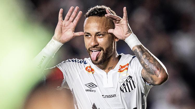 neymar santos galibiyetinde parladi