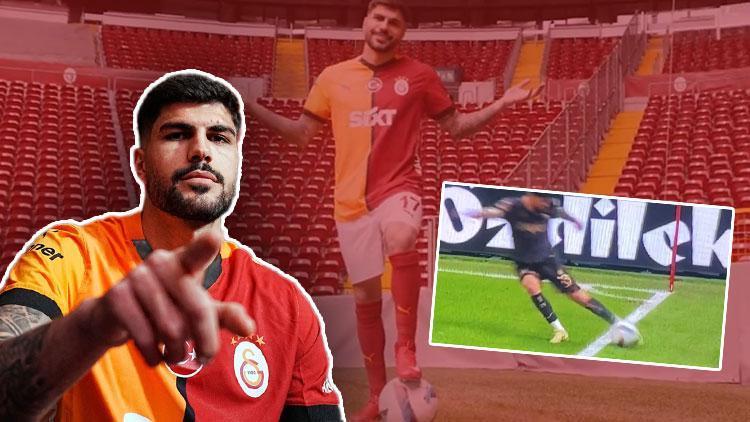 o pozisyon infial yaratmisti galatasaraydan eren elmalinin tanitim videosunda trabzonspor macina gonderme