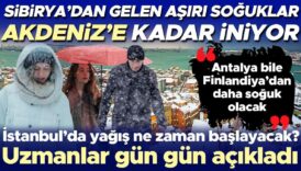 sibiryadan gelen asiri soguklar akdenize kadar iniyor istanbulda kar yagisi ne zaman baslayacak antalya FDAI2ANC